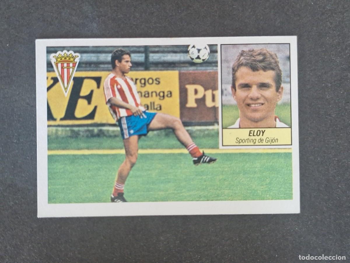 Cromos de f&uacute;tbol: L3 ELOY SPORTING DE GIJON LIGA ESTE 1984 1985 84 85 NUNCA PEGADO SIN PEGAR