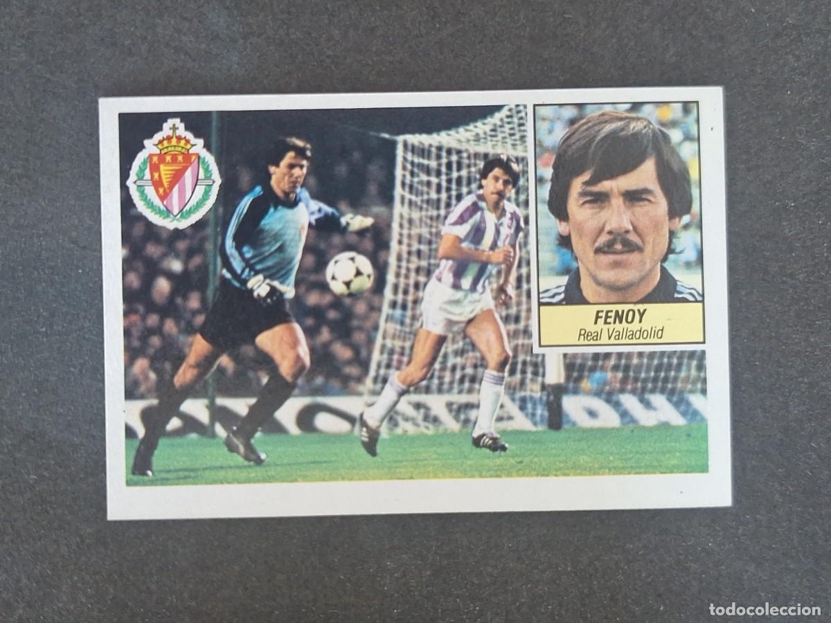 Cromos de f&uacute;tbol: L3 FENOY REAL VALLADOLID LIGA ESTE 1984 1985 84 85 NUNCA PEGADO SIN PEGAR