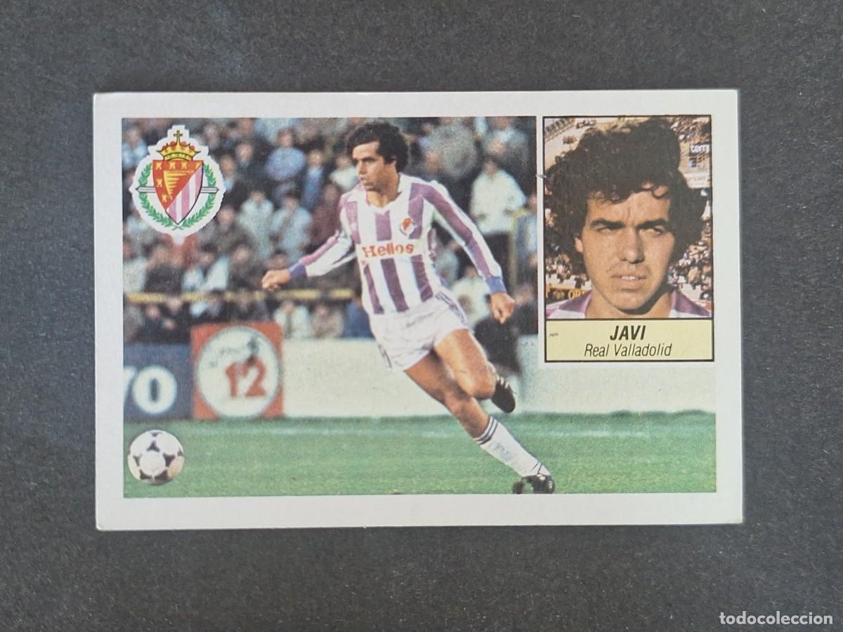 Cromos de f&uacute;tbol: L3 JAVI REAL VALLADOLID LIGA ESTE 1984 1985 84 85 NUNCA PEGADO SIN PEGAR