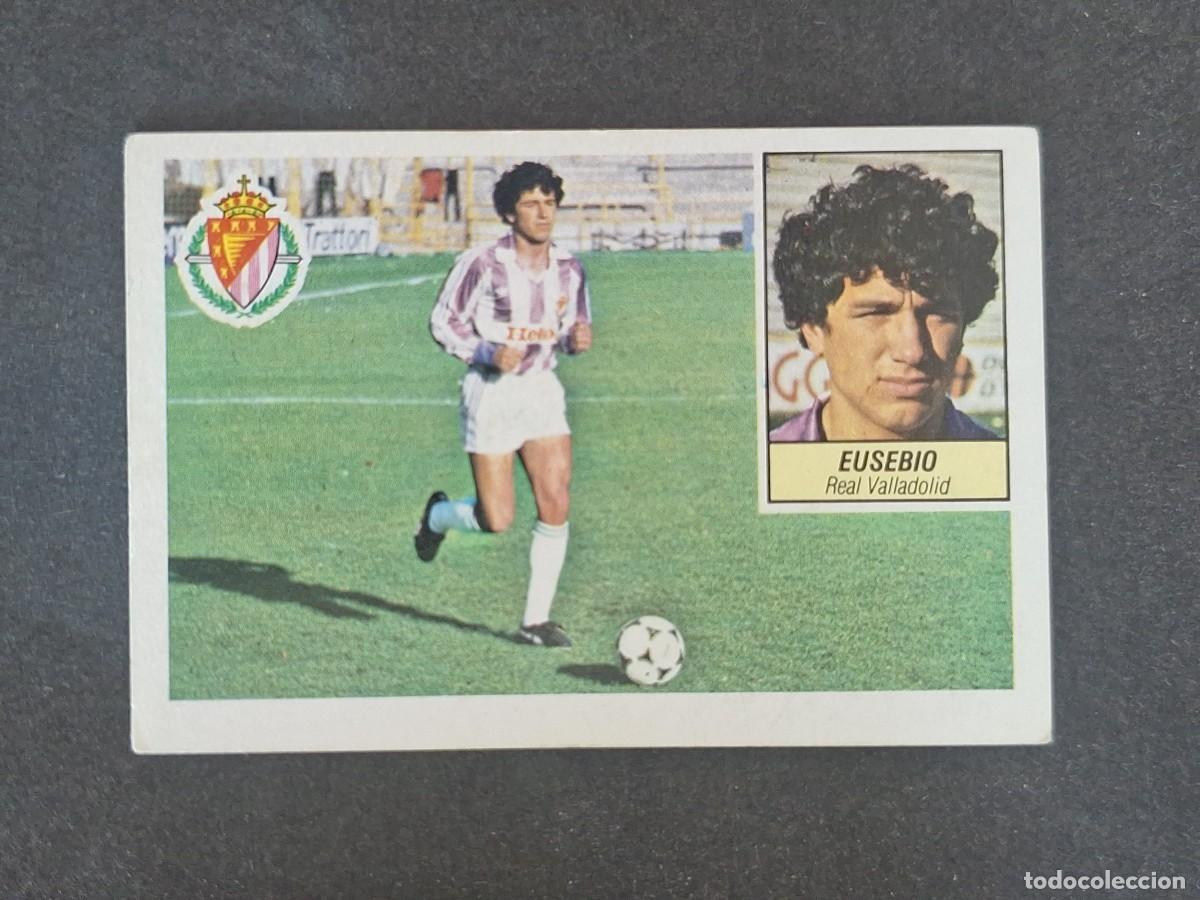 Cromos de f&uacute;tbol: L3 EUSEBIO REAL VALLADOLID LIGA ESTE 1984 1985 84 85 NUNCA PEGADO SIN PEGAR