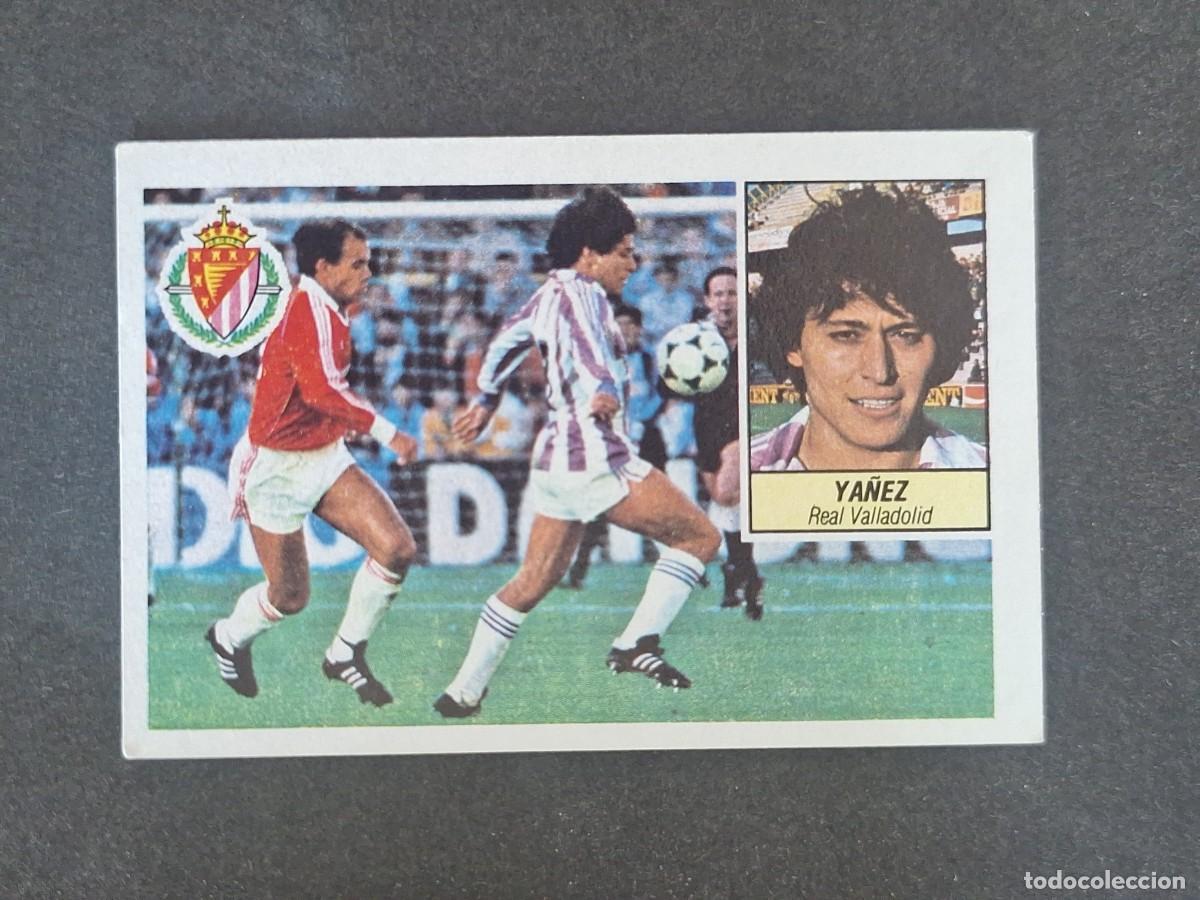 Cromos de f&uacute;tbol: L3 YA&Ntilde;EZ REAL VALLADOLID LIGA ESTE 1984 1985 84 85 NUNCA PEGADO SIN PEGAR