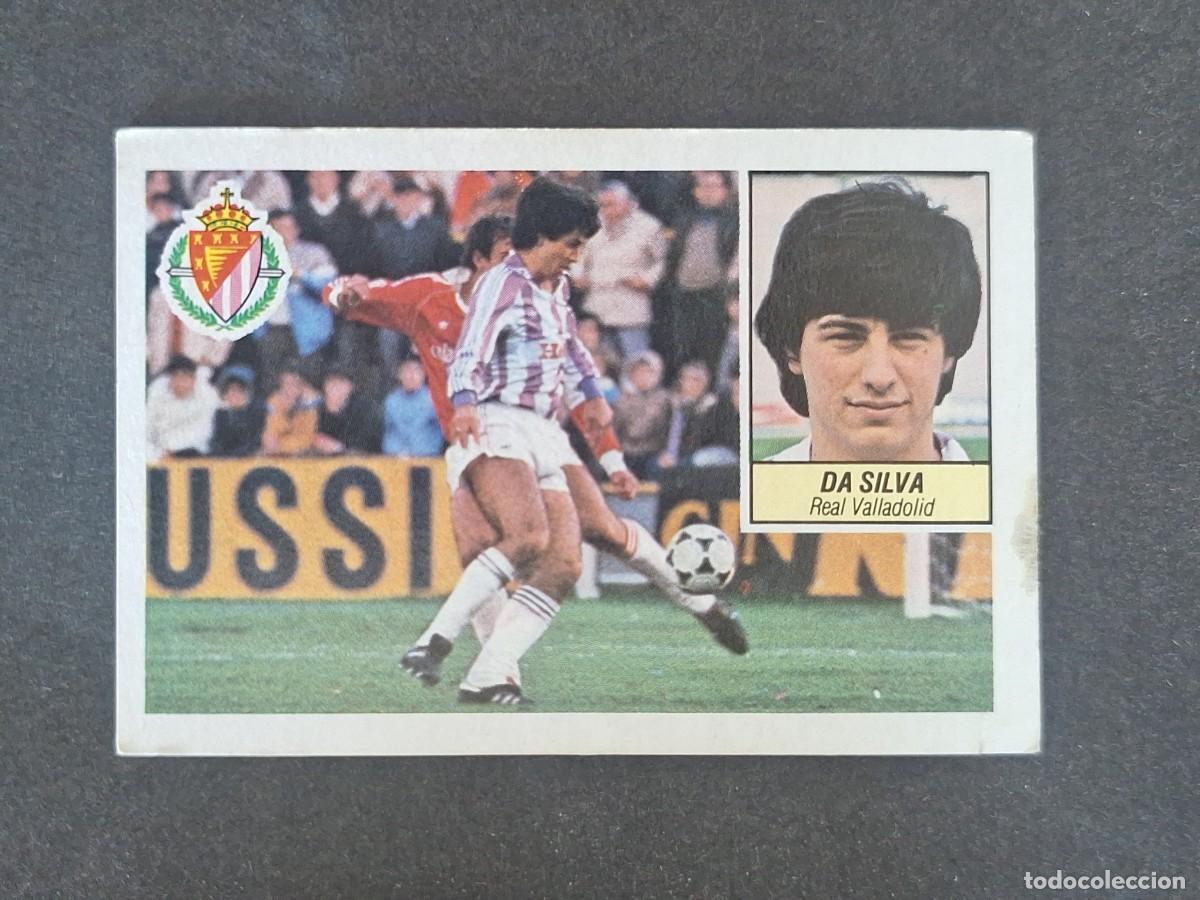 Cromos de f&uacute;tbol: L3 DA SILVA REAL VALLADOLID LIGA ESTE 1984 1985 84 85 NUNCA PEGADO SIN PEGAR