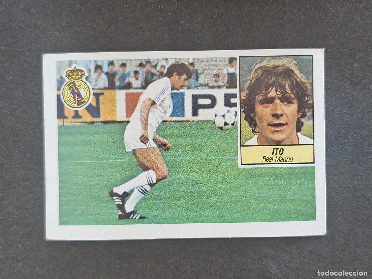 Cromos de f&uacute;tbol: L3 ITO REAL MADRID LIGA ESTE 1984 1985 84 85 NUNCA PEGADO SIN PEGAR