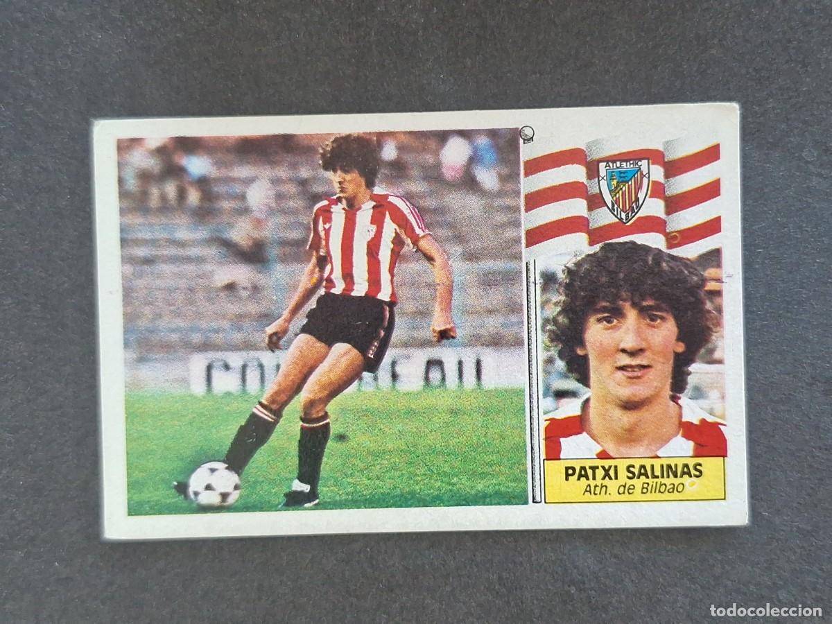 Cromos de f&uacute;tbol: L3 PATXI SALINAS ATHLETIC CLUB DE BILBAO LIGA ESTE 1986 1987 86 87 NUNCA PEGADO SIN PEGAR