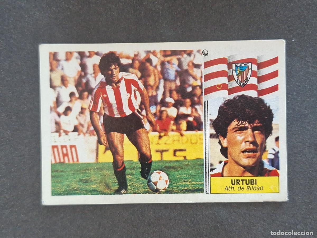 Cromos de f&uacute;tbol: L3 URTUBI ATHLETIC CLUB DE BILBAO LIGA ESTE 1986 1987 86 87 NUNCA PEGADO SIN PEGAR