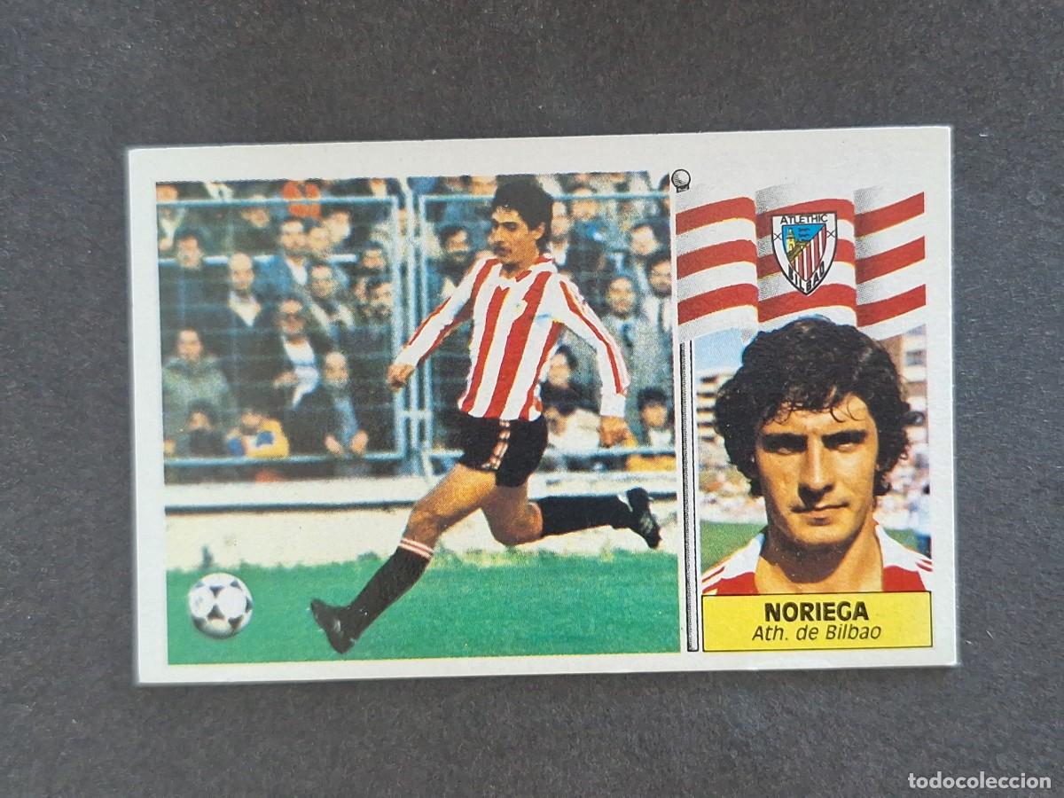 Cromos de f&uacute;tbol: L3 NORIEGA ATHLETIC CLUB DE BILBAO LIGA ESTE 1986 1987 86 87 NUNCA PEGADO SIN PEGAR