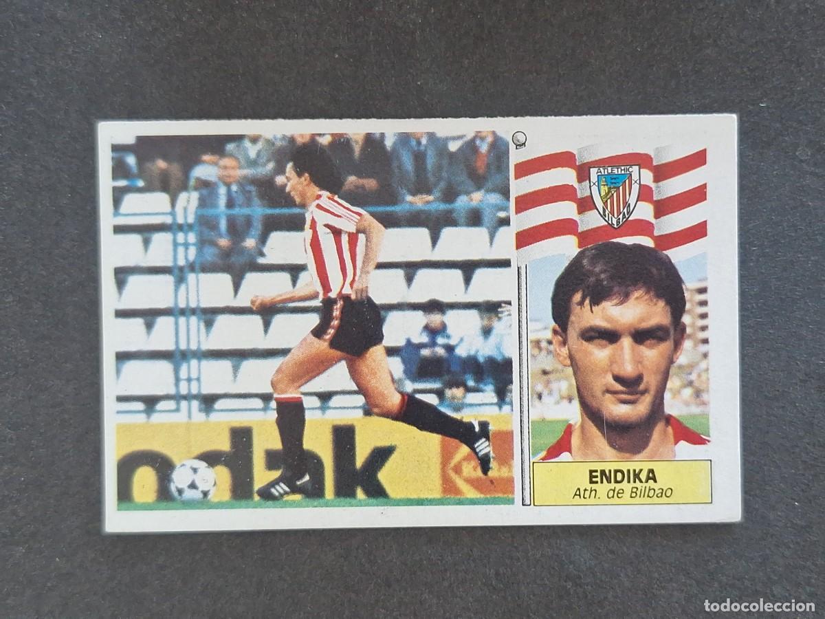 Cromos de f&uacute;tbol: L3 ENDIKA ATHLETIC CLUB DE BILBAO LIGA ESTE 1986 1987 86 87 NUNCA PEGADO SIN PEGAR