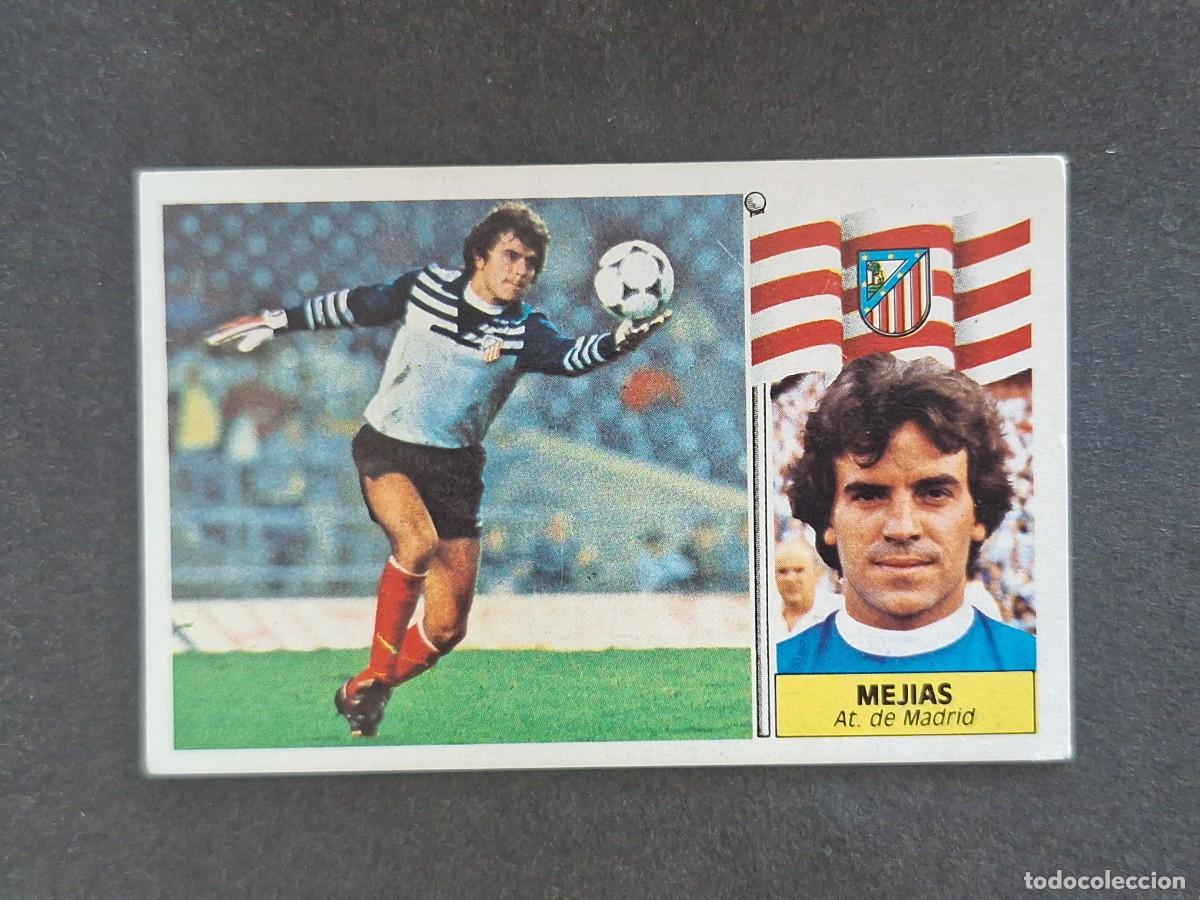 Cromos de f&uacute;tbol: L3 MEJIAS ATLETICO DE MADRID LIGA ESTE 1986 1987 86 87 NUNCA PEGADO SIN PEGAR