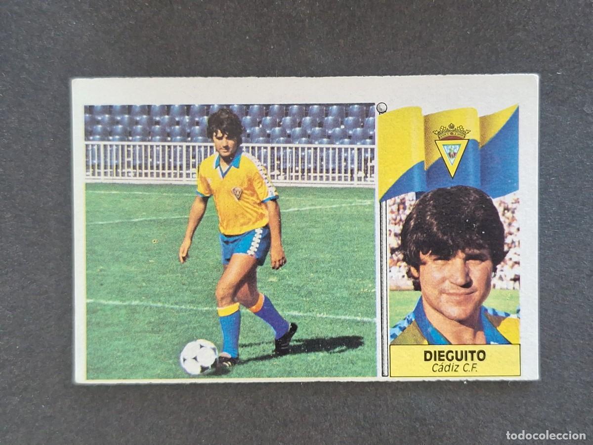 Cartes &agrave; collectionner de Football: L3 DIEGUITO CADIZ C. F. LIGA ESTE 1986 1987 86 87 NUNCA PEGADO SIN PEGAR
