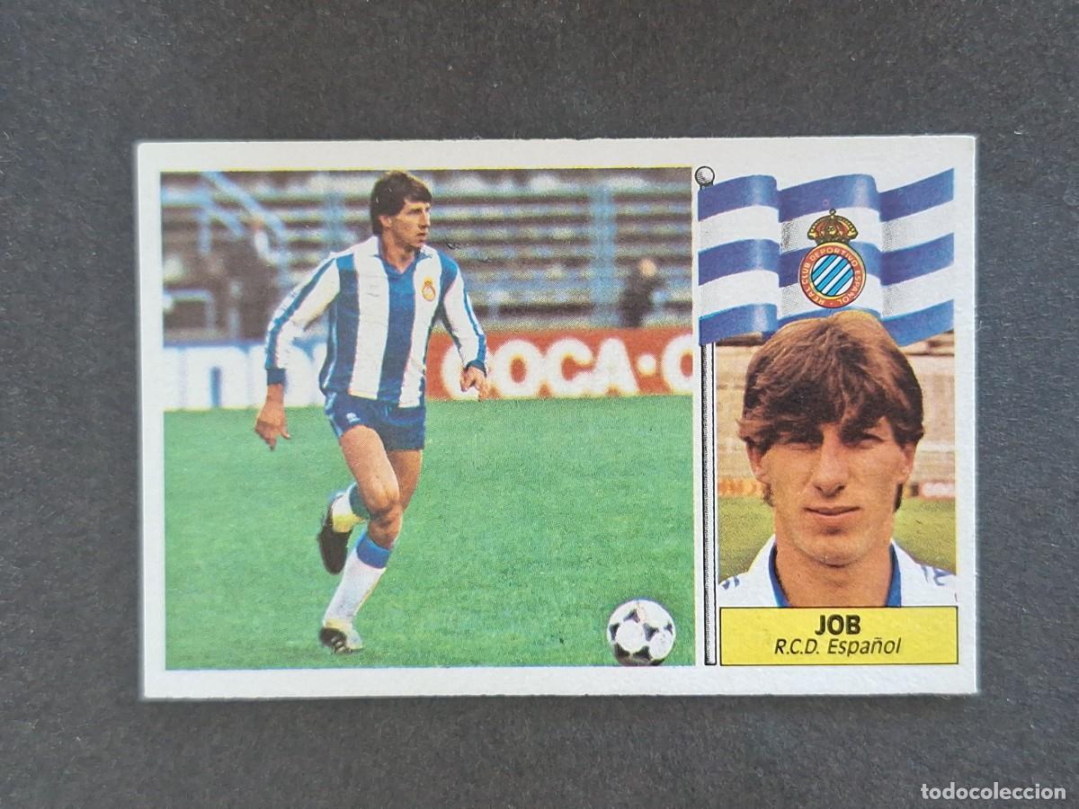 Cartes &agrave; collectionner de Football: L3 JOB R. C. D. ESPA&Ntilde;OL LIGA ESTE 1986 1987 86 87 NUNCA PEGADO SIN PEGAR