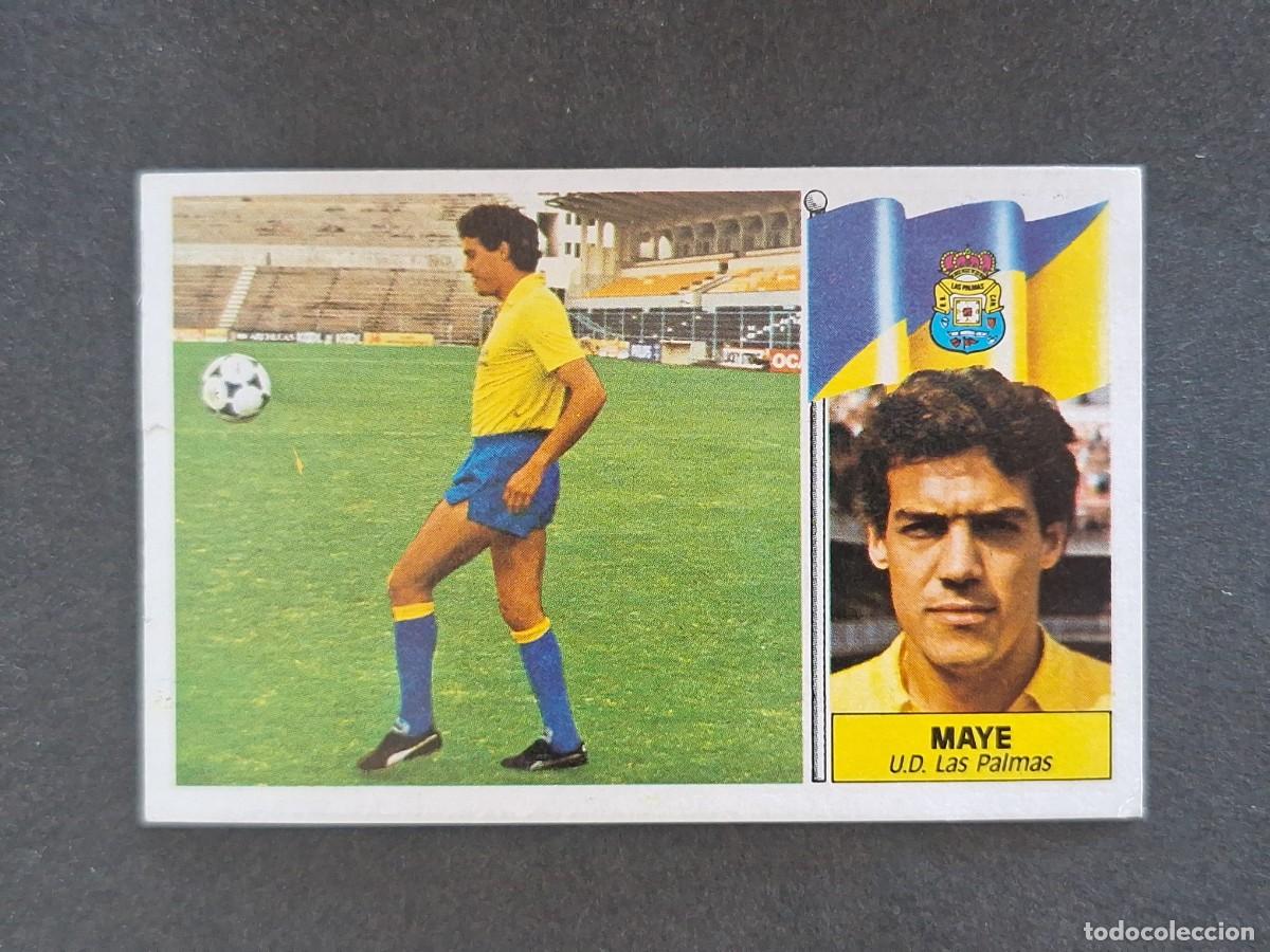 Cromos de f&uacute;tbol: L3 MAYE U. D. LAS PALMAS LIGA ESTE 1986 1987 86 87 NUNCA PEGADO SIN PEGAR