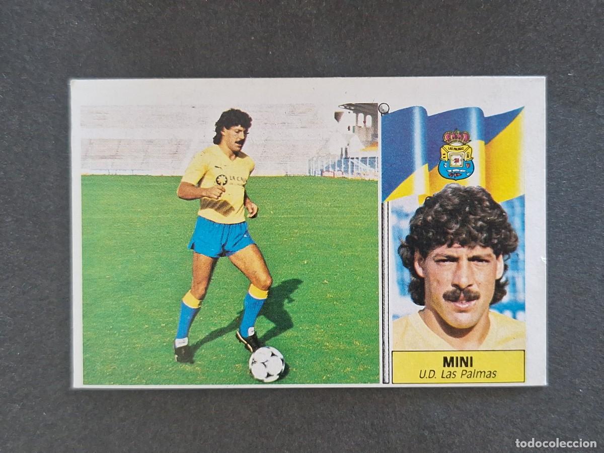 Cromos de f&uacute;tbol: L3 MINI U. D. LAS PALMAS LIGA ESTE 1986 1987 86 87 NUNCA PEGADO SIN PEGAR