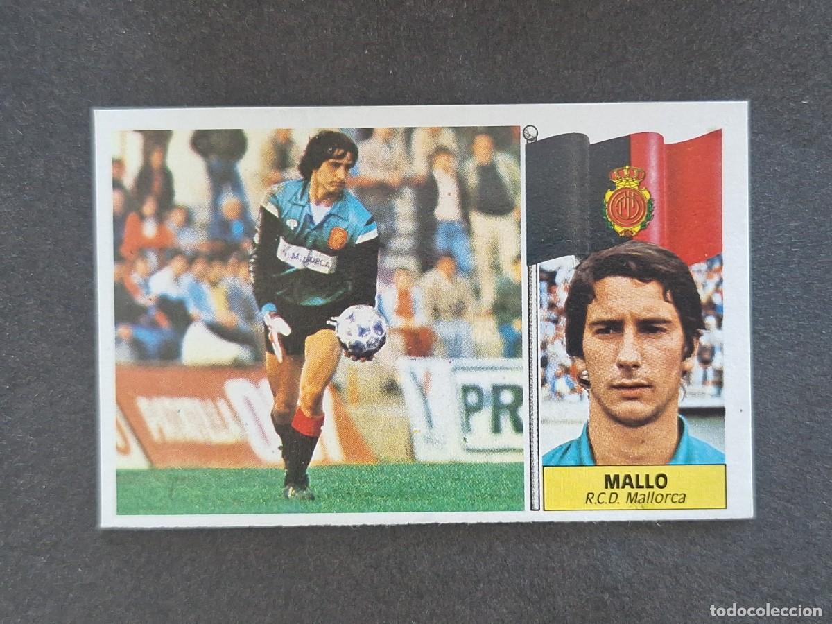 Cromos de f&uacute;tbol: L3 MALLO R. C. D. MALLORCA LIGA ESTE 1986 1987 86 87 NUNCA PEGADO SIN PEGAR
