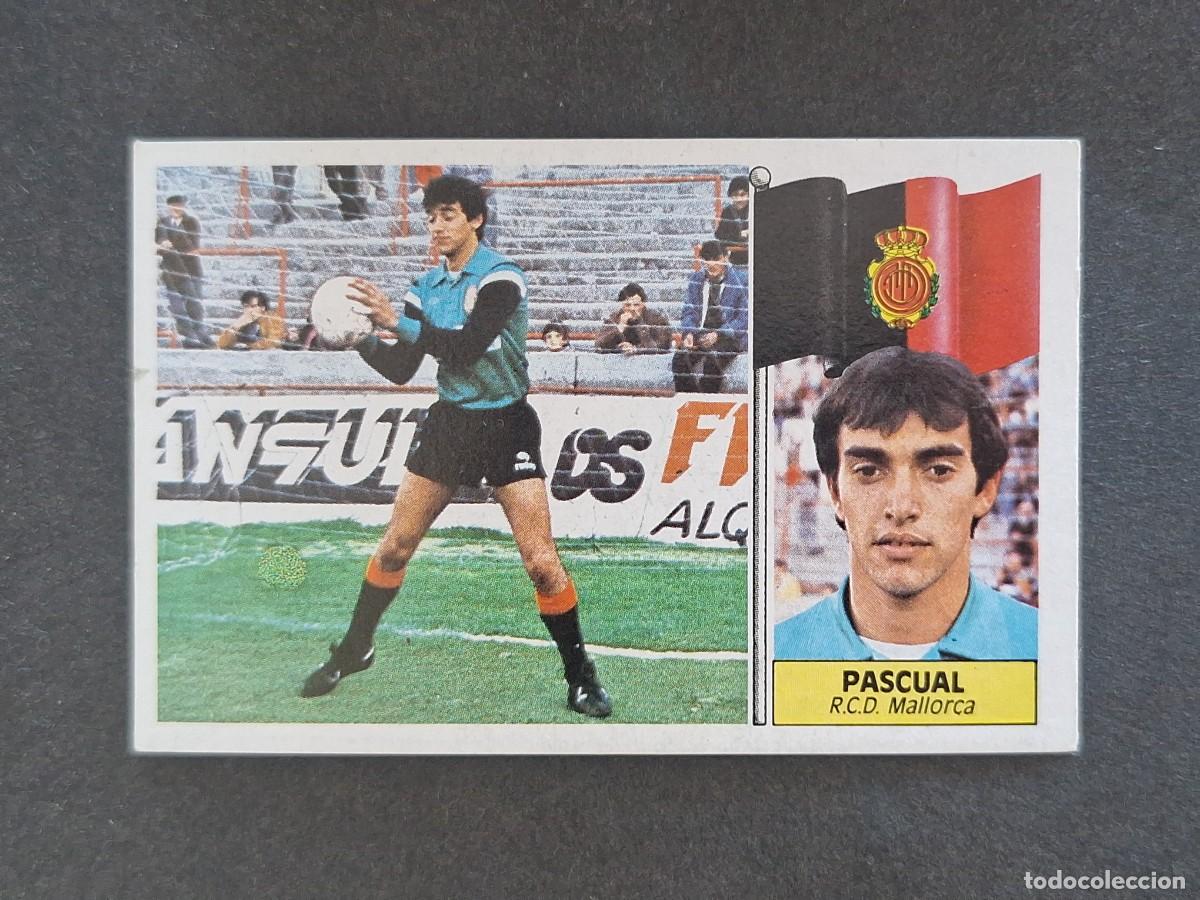 Cromos de f&uacute;tbol: L3 PASCUAL R. C. D. MALLORCA LIGA ESTE 1986 1987 86 87 NUNCA PEGADO SIN PEGAR