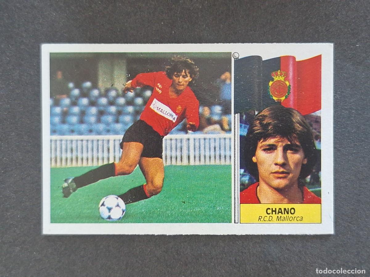 Cromos de f&uacute;tbol: L3 CHANO R. C. D. MALLORCA LIGA ESTE 1986 1987 86 87 NUNCA PEGADO SIN PEGAR