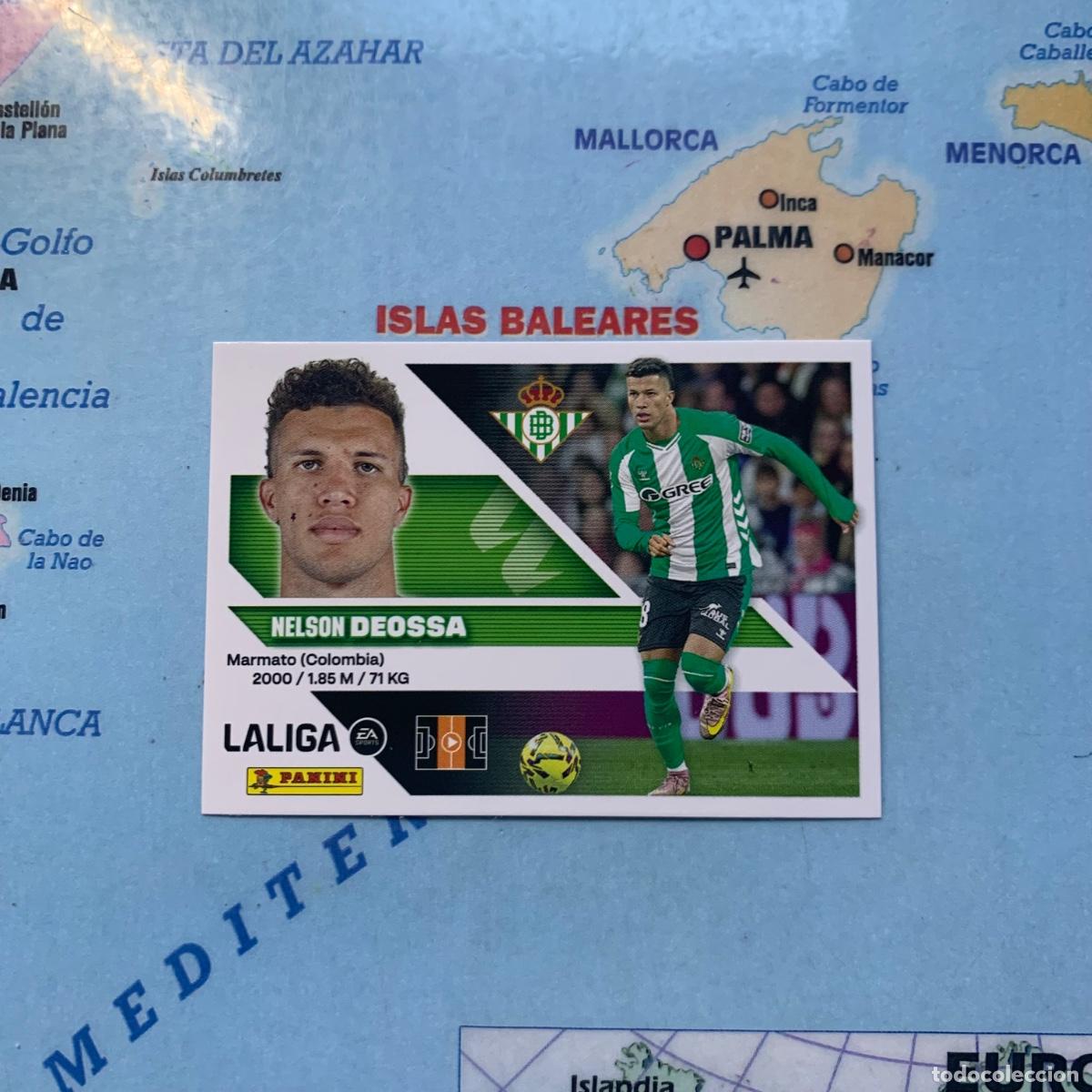 Cromos de f&uacute;tbol: Deossa coloca n&uacute;mero 11 Bis Del Betis cromo de la liga este 26-27 2026-2027