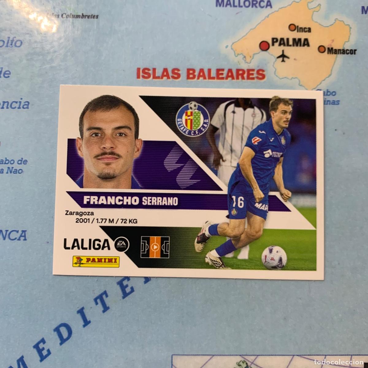 Cromos de f&uacute;tbol: Francho n&uacute;mero 13 Del Getafe cromo de la liga este 26-27 2026-2027