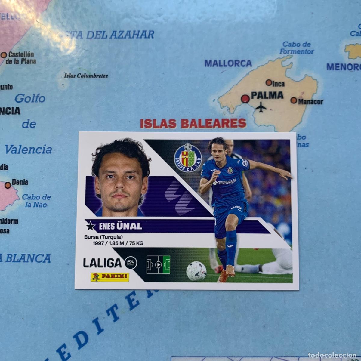 Cromos de f&uacute;tbol: Unal coloca n&uacute;mero 19 Bis Del Getafe cromo de la liga este 26-27 2026-2027