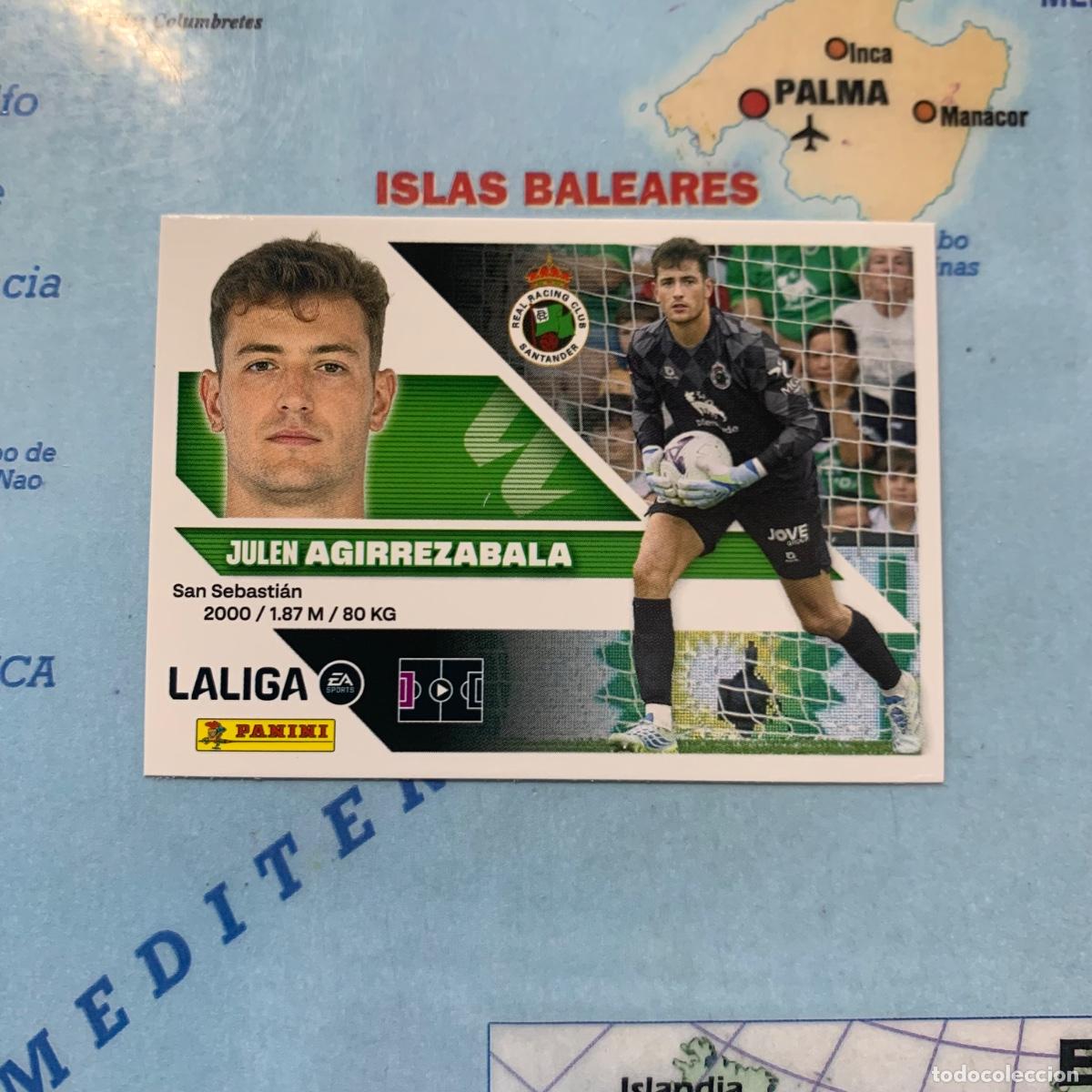 Cromos de f&uacute;tbol: Aguirrezabala n&uacute;mero 3 Del Racing cromo de la liga este 26-27 2026-2027