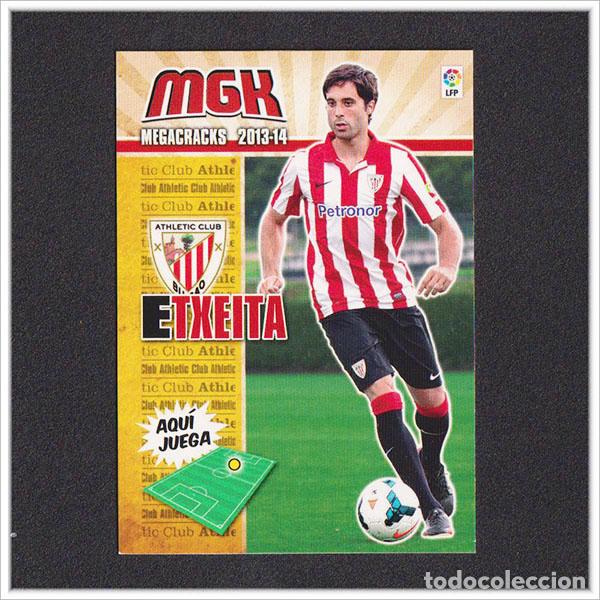 Cromos de f&uacute;tbol: MEGACRACKS 2013 2014 13 14 PANINI ETXEITA 22 BIS FICHAJE ATHLETIC BILBAO MEGA CRACKS MGK 3&ordm; EDICI&Oacute;N