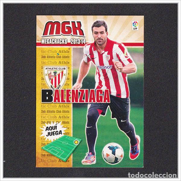 Cromos de f&uacute;tbol: MEGACRACKS 2013 2014 13 14 PANINI BALENZIAGA 26 BIS FICHAJE ATHLETIC BILBAO LIGA MGK 3&ordm; EDICI&Oacute;N