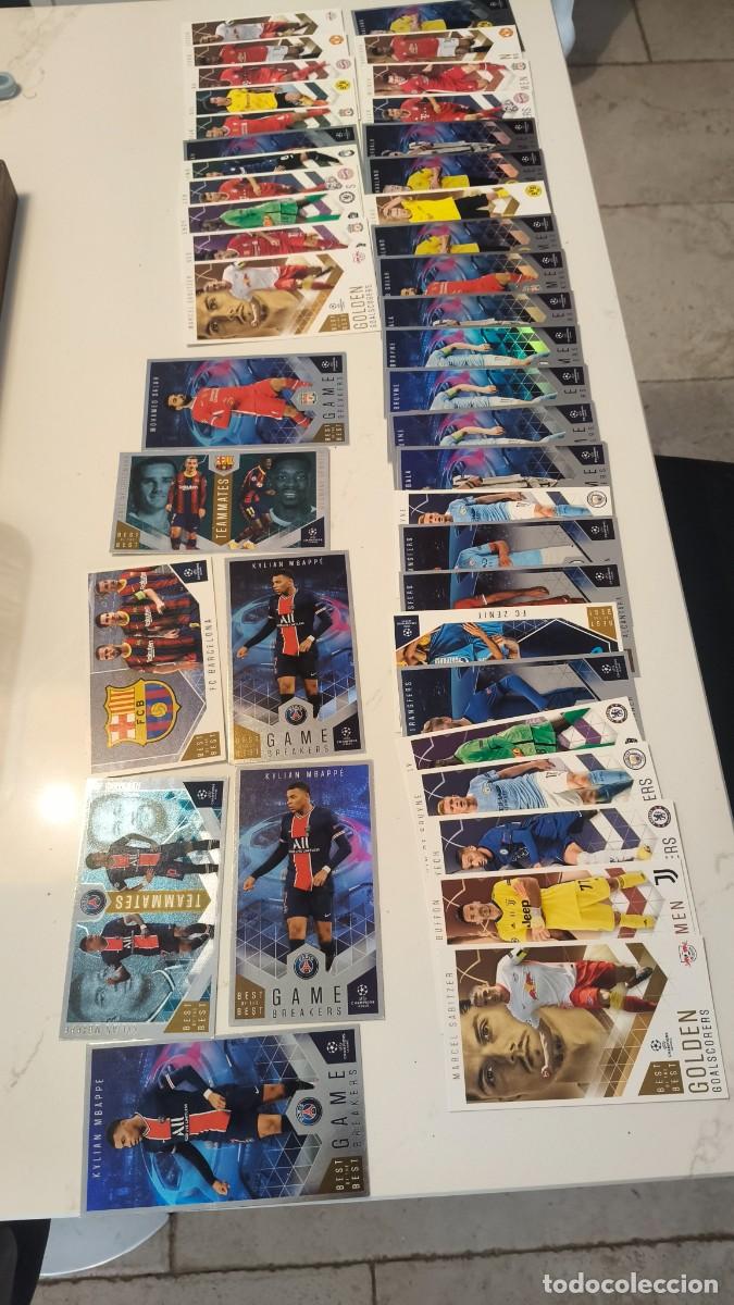 Cromos de f&uacute;tbol: Lot de carte football mbappe ,Messi et autre 43 unit&eacute;