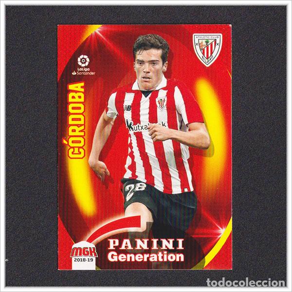 Cromos de f&uacute;tbol: MEGACRACKS 2018 2019 18 19 PANINI C&Oacute;RDOBA 51 ATHLETIC BILBAO GENERATION ALBUM LIGA MEGA CRACKS MGK