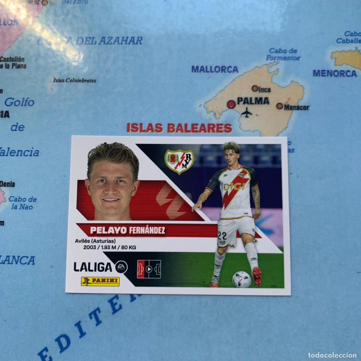 Cromos de f&uacute;tbol: Pelayo coloca n&uacute;mero 10 Bis Del Rayo Vallecano cromo de la liga este 26-27 2026-2027