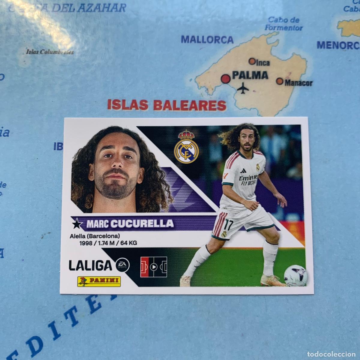 Cromos de f&uacute;tbol: Cucurella &uacute;ltimo fichaje n&uacute;mero 29 Del Real Madrid cromo de la liga este 26-27 2026-2027