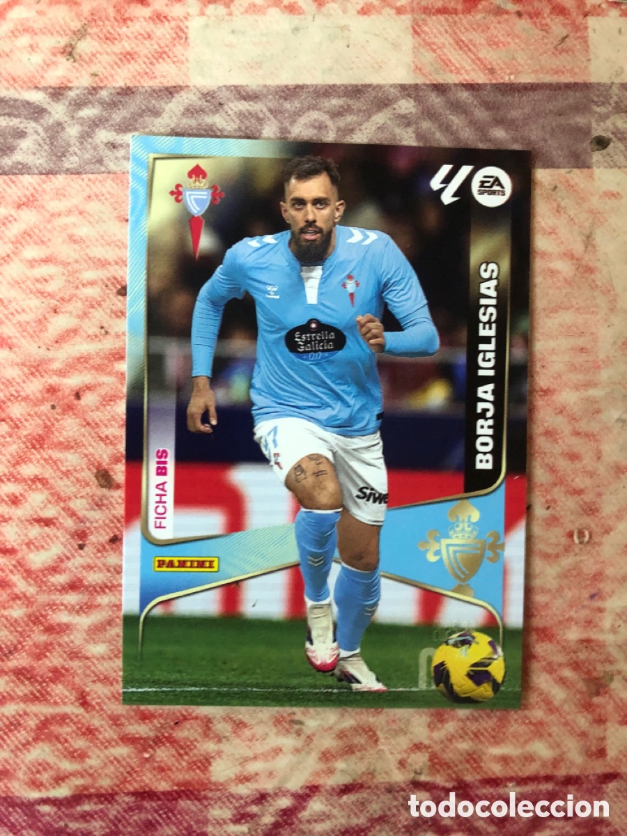 Cromos de f&uacute;tbol: Borja Iglesias n&uacute;mero 123 Bis del Celta megacracks 25-26 2025-2026