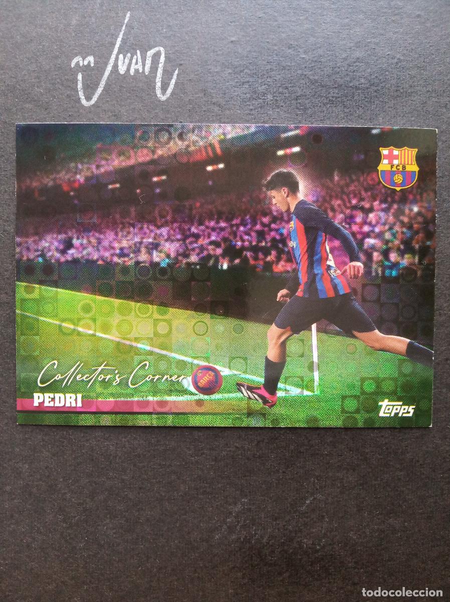 Cromos de f&uacute;tbol: 38 PARALELA HALO COLLECTOR'S CORNER PEDRI FC BARCELONA ESPA&Ntilde;A ⚽ TOPPS &reg; TEAM SET 2025 2026 25 26