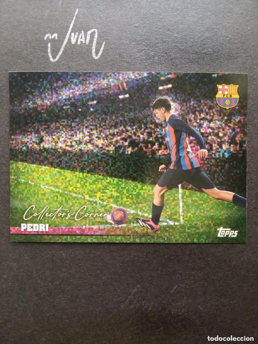 Cromos de f&uacute;tbol: 38 PARALELA STATIC COLLECTOR'S CORNER PEDRI FC BARCELONA ESPA&Ntilde;A ⚽ TOPPS &reg; TEAM SET 2025 2026 25 26