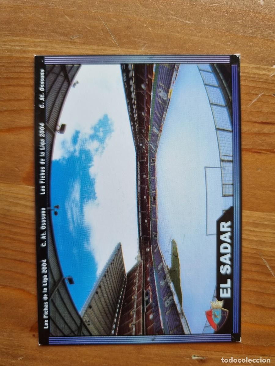 Football Stickers: 272 EL SADAR (CA Osasuna). Las Fichas de la Liga 2003 2004 03 04 (Mundicromo)
