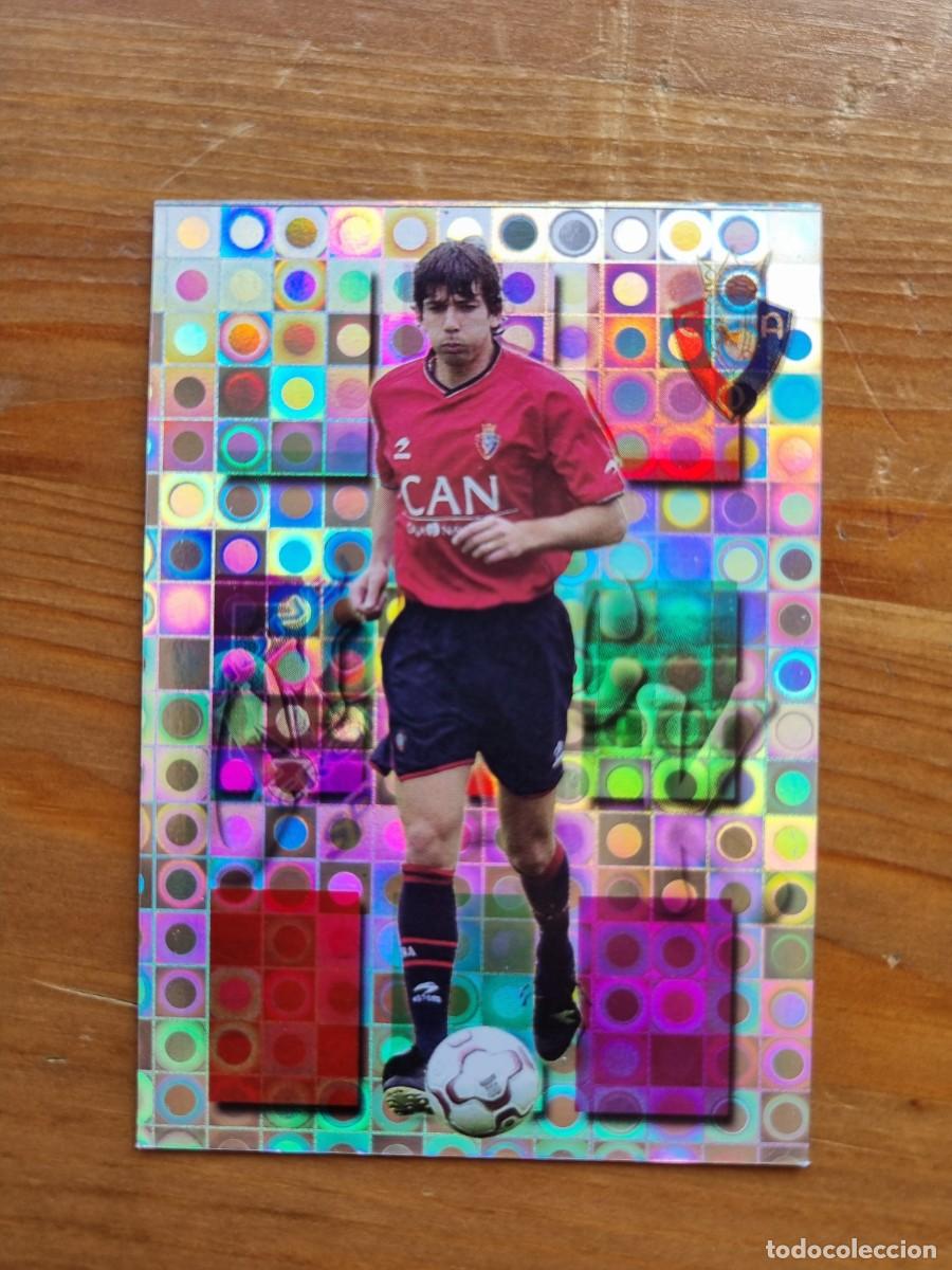 Cromos de f&uacute;tbol: 296 PABLO GARC&Iacute;A (CA Osasuna) CRACK. Las Fichas de la Liga 2003 2004 03 04 (Mundicromo)