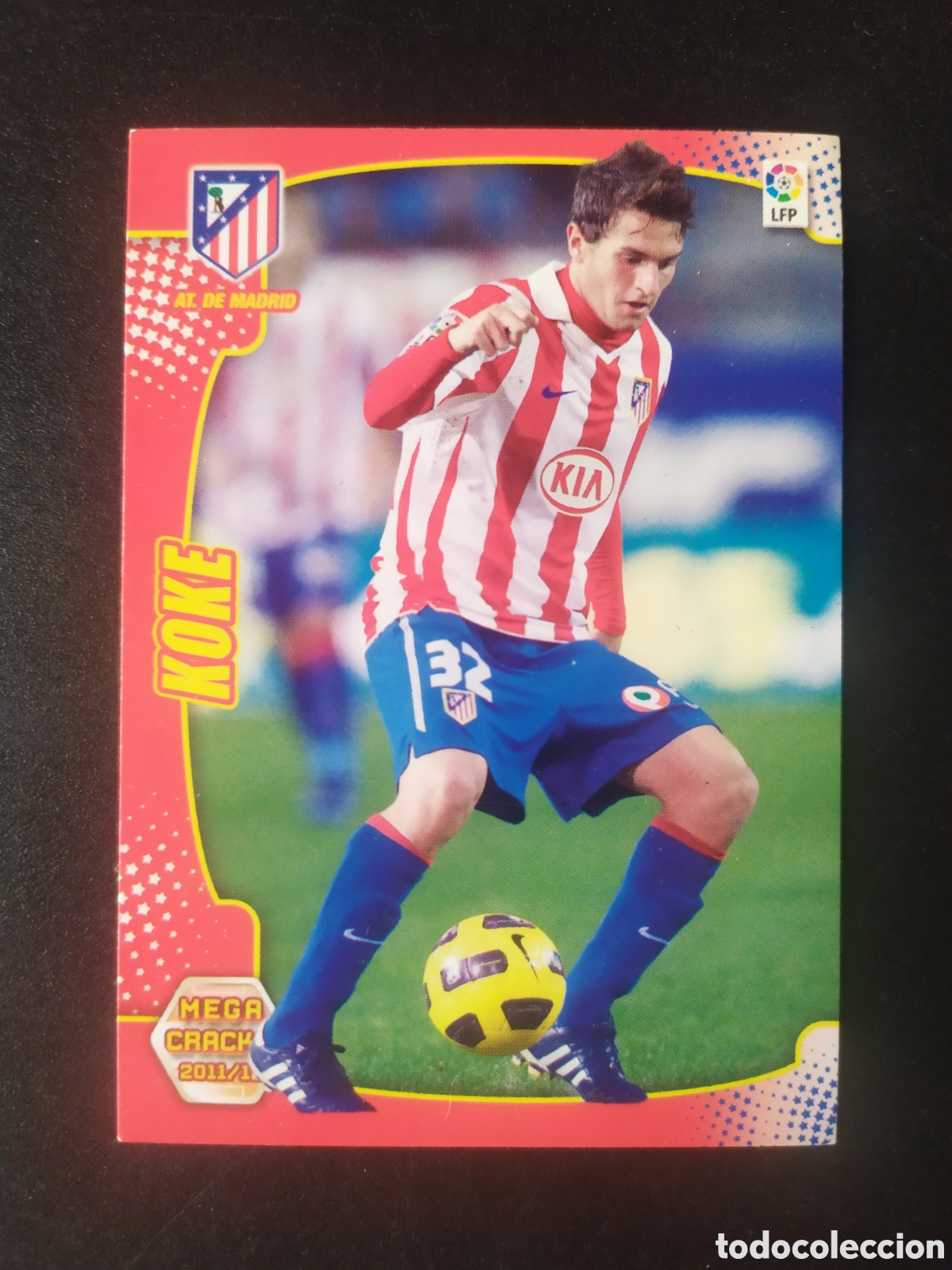 Football Stickers: Megacracks 2011 2012 11 12 panini Koke n&ordm; 30 Atl&eacute;tico Madrid