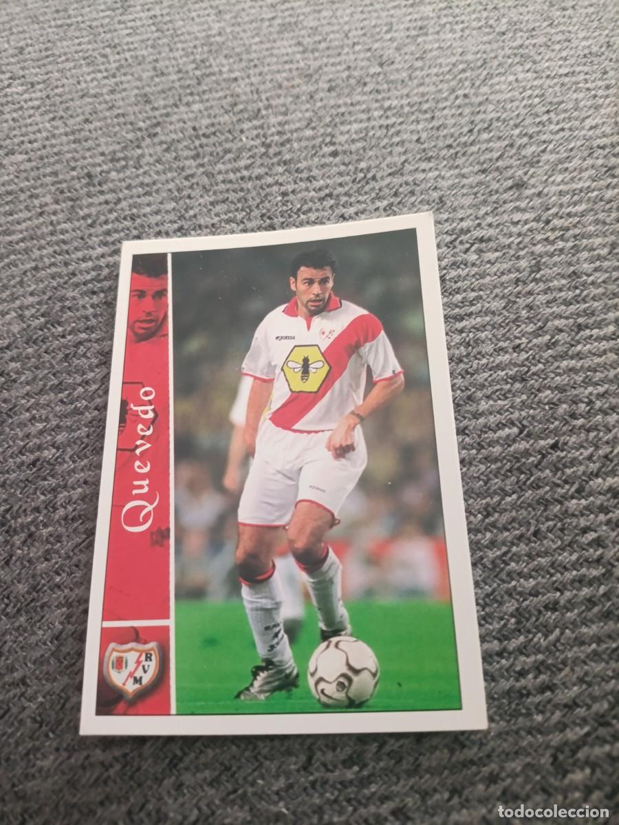 Fu&szlig;ball-Sticker: Quevedo Rayo Vallecano mundicromo 2003