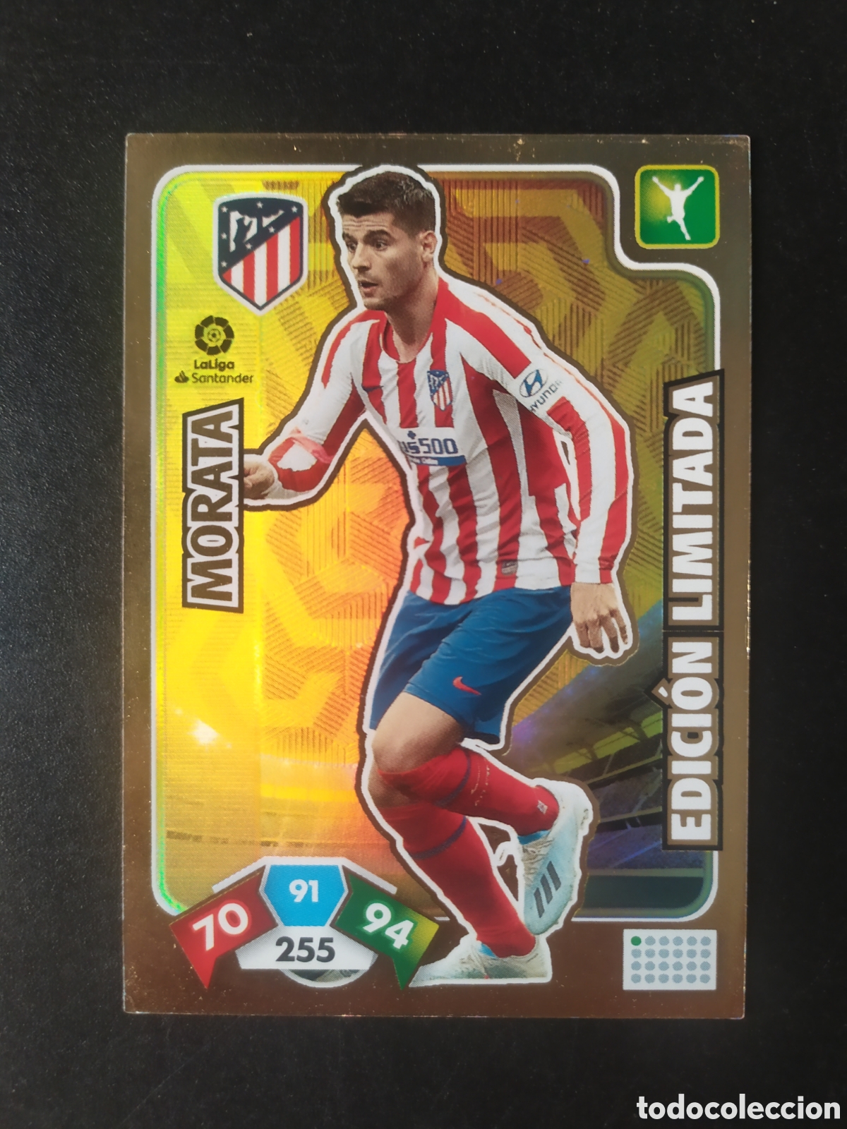Cromos de f&uacute;tbol: Adrenalyn 2019 2020 19 20 panini Morata edicion limitada Atl&eacute;tico Madrid
