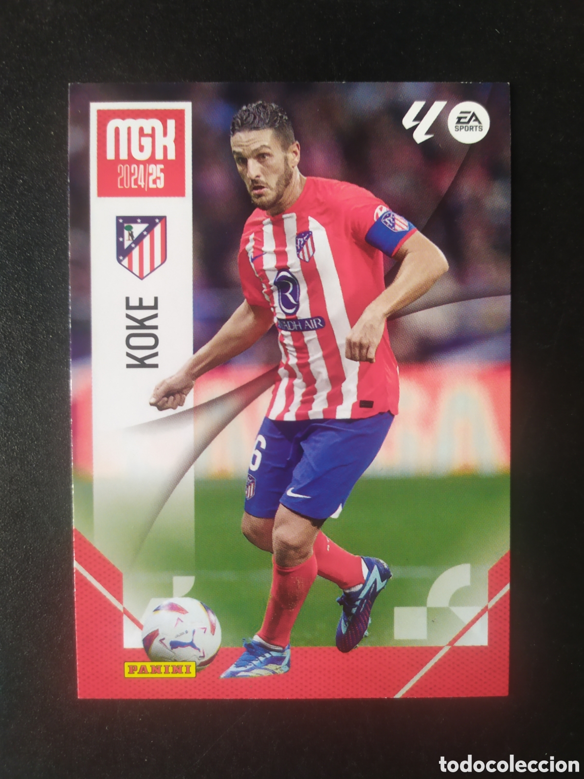 Cromos de f&uacute;tbol: Megacracks 2024 2025 24 25 panini Koke n&deg; 65 Atl&eacute;tico Madrid