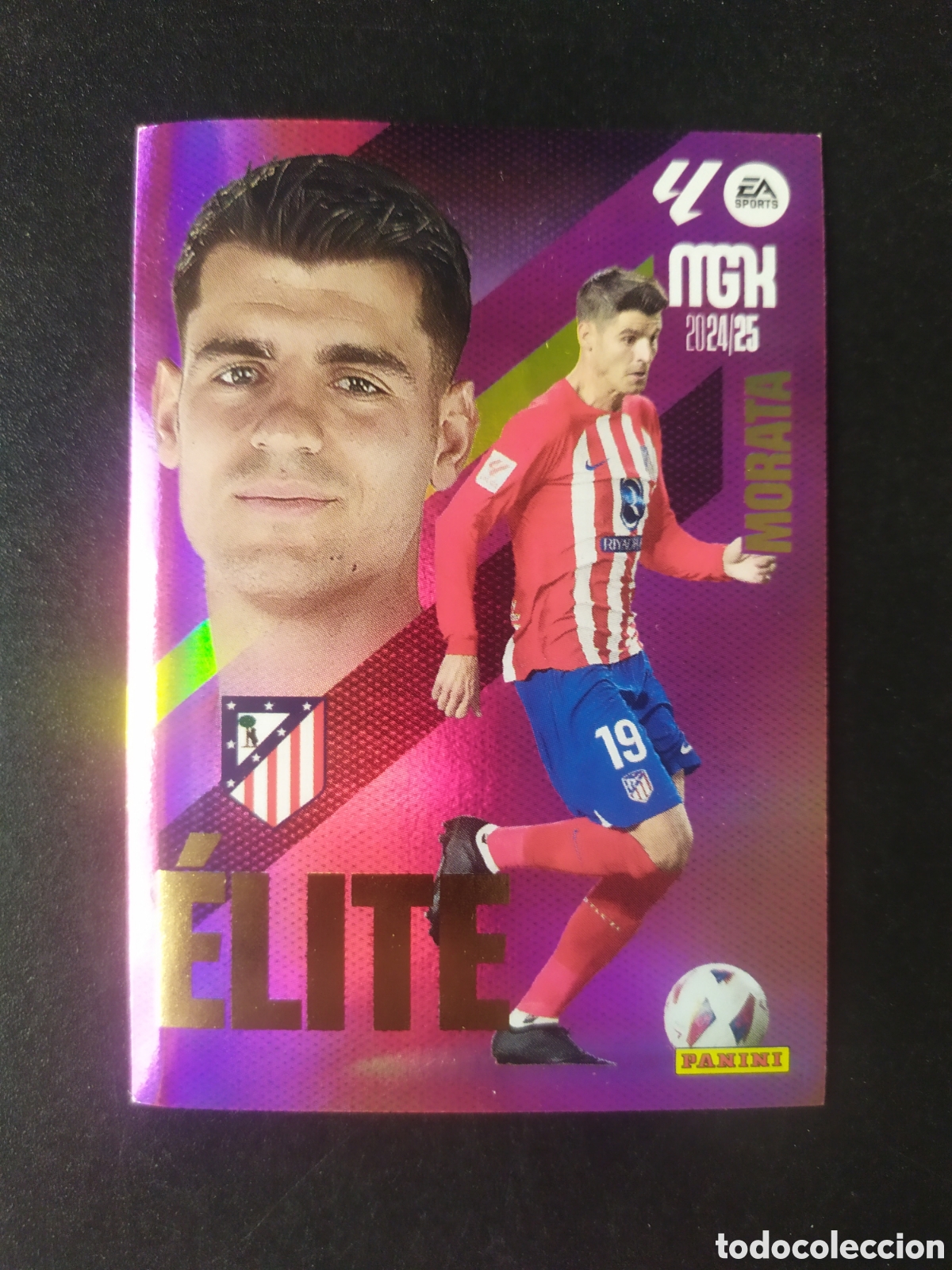 Cromos de f&uacute;tbol: Megacracks 2024 2025 24 25 panini Morata elite n&deg; 10 Atl&eacute;tico Madrid