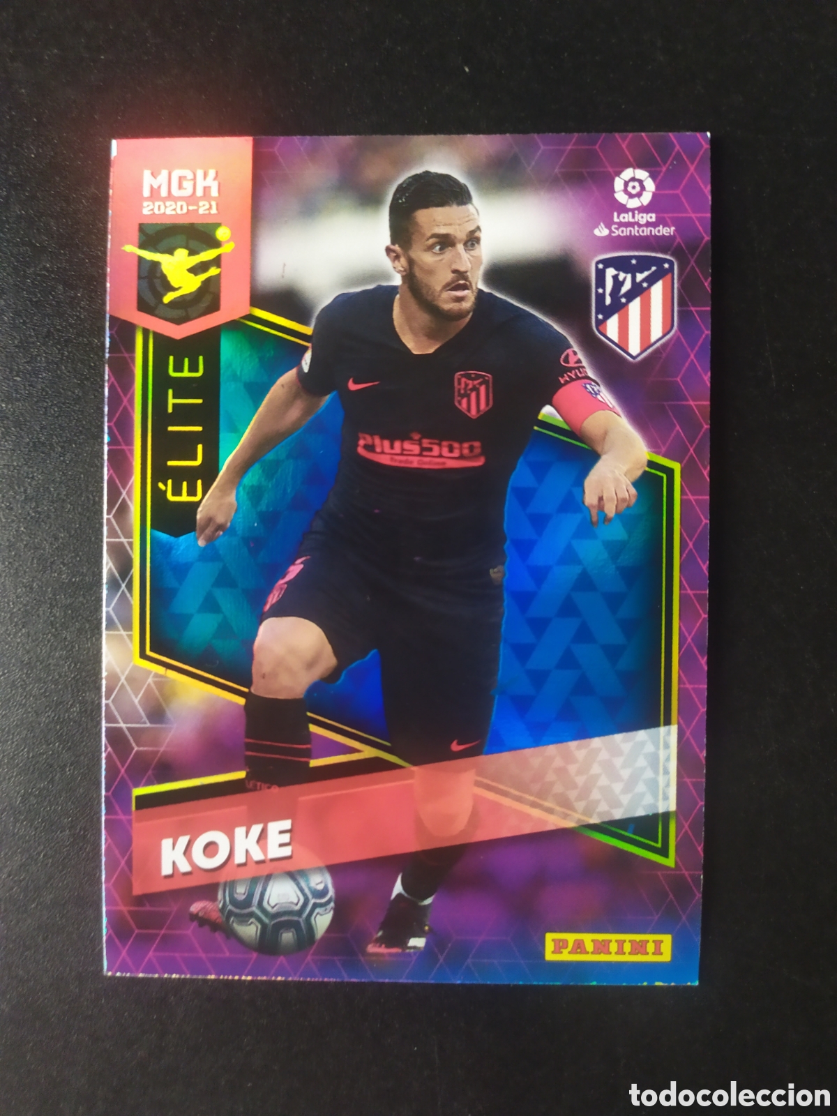 Cromos de f&uacute;tbol: Megacracks 2020 2021 20 21 panini Koke elite n&deg; 375 Atl&eacute;tico Madrid