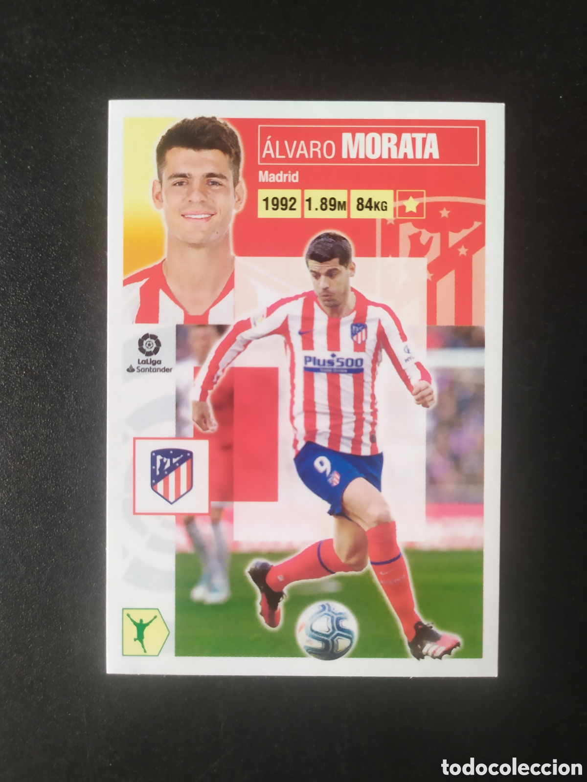 Cromos de f&uacute;tbol: Liga este 2020 2021 20 21 panini Morata n&deg; 17 Atl&eacute;tico Madrid