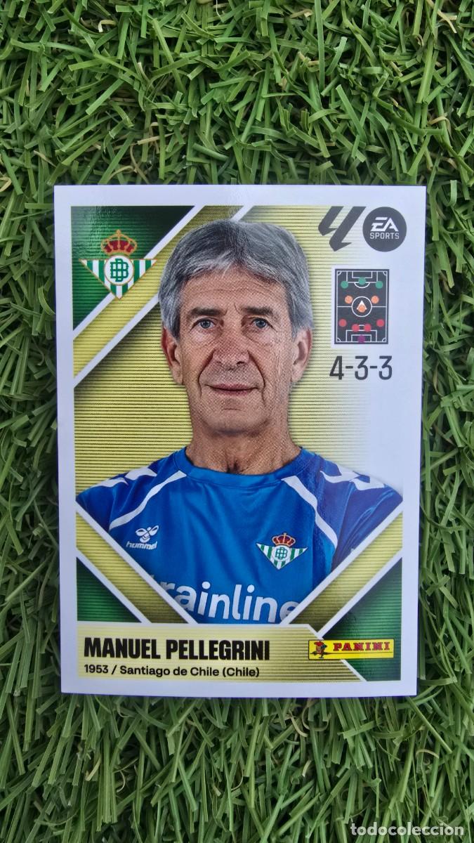 Cromos de f&uacute;tbol: PELLEGRINI 2 BETIS LIGA ESTE 2026 2027 26 27 PANINI LALIGA EA SPORTS