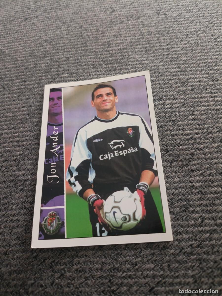 Cromos de f&uacute;tbol: Jon Ander Valladolid Mundicromo 2003
