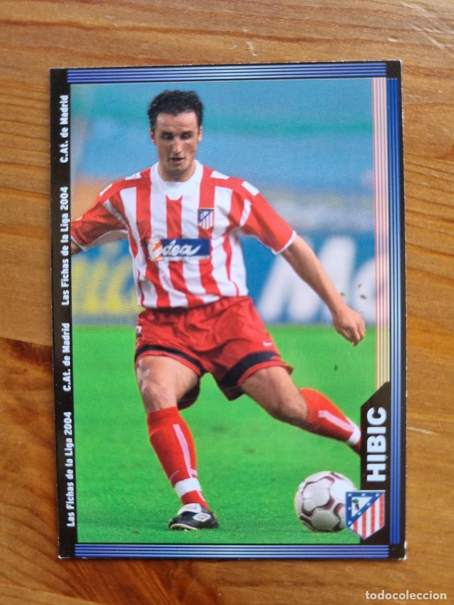 Cromos de f&uacute;tbol: 305 HIBIC (Atl&eacute;tico de Madrid). Las Fichas de la Liga 2003 2004 03 04 (Mundicromo)