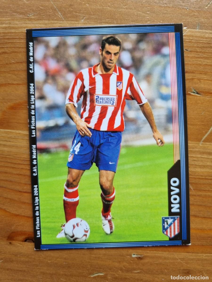 Figurine di Calcio: 310 NOVO (Atl&eacute;tico de Madrid). Las Fichas de la Liga 2003 2004 03 04 (Mundicromo)
