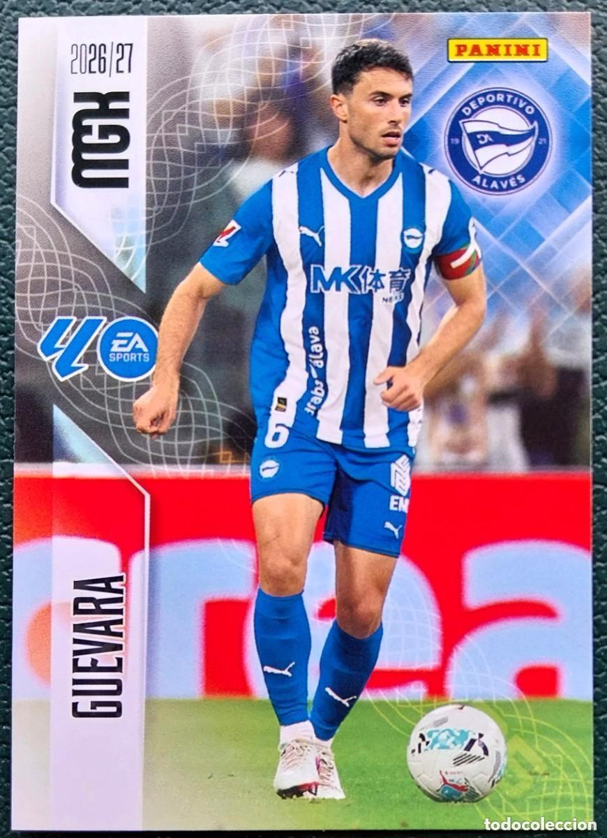 Cromos de f&uacute;tbol: 29 GUEVARA DEPORTIVO ALAVES FICHAS ALBUM MEGACRACKS 2026 2027 MGK 26 27
