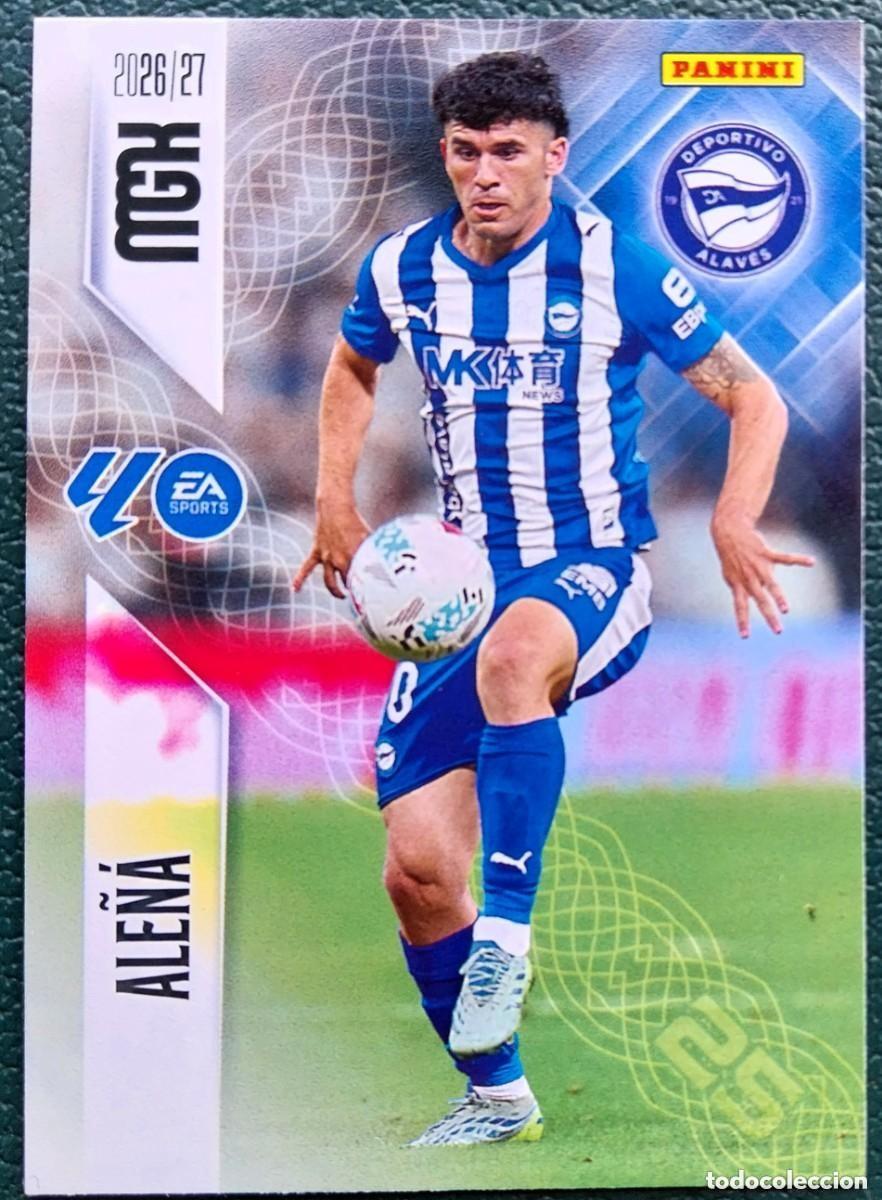 Cromos de Futebol: 30 ALE&Ntilde;A DEPORTIVO ALAVES FICHAS ALBUM MEGACRACKS 2026 2027 MGK 26 27