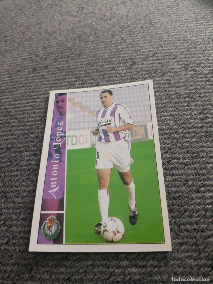 Cromos de f&uacute;tbol: Antonio L&oacute;pez Valladolid Mundicromo 2003