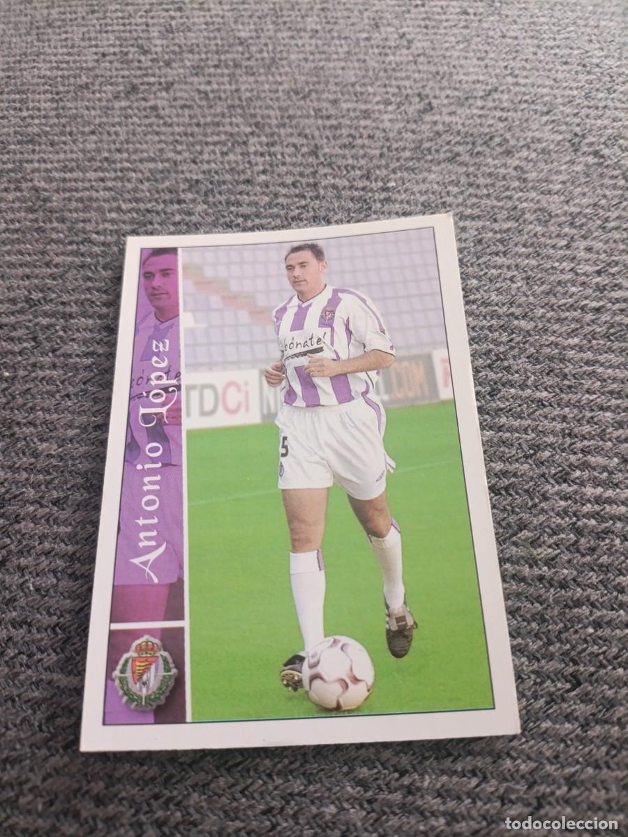 Cromos de f&uacute;tbol: Antonio L&oacute;pez Valladolid Mundicromo 2003