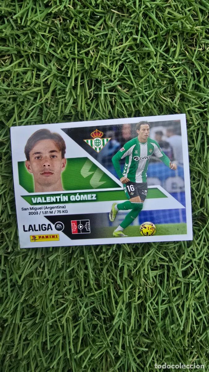 Cromos de f&uacute;tbol: VALENTIN GOMEZ 9 BETIS LIGA ESTE 2026 2027 26 27 PANINI LALIGA EA SPORTS